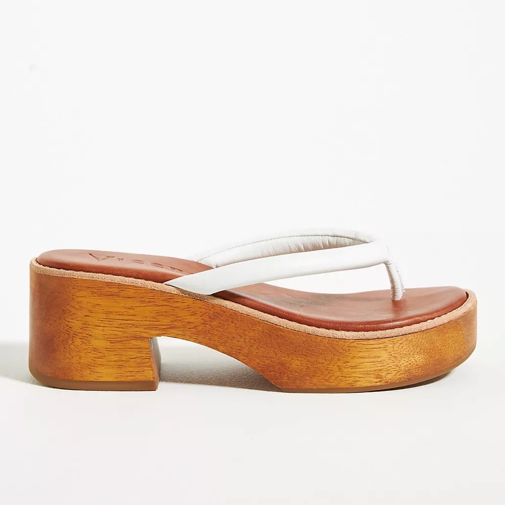 White Platform Sandals